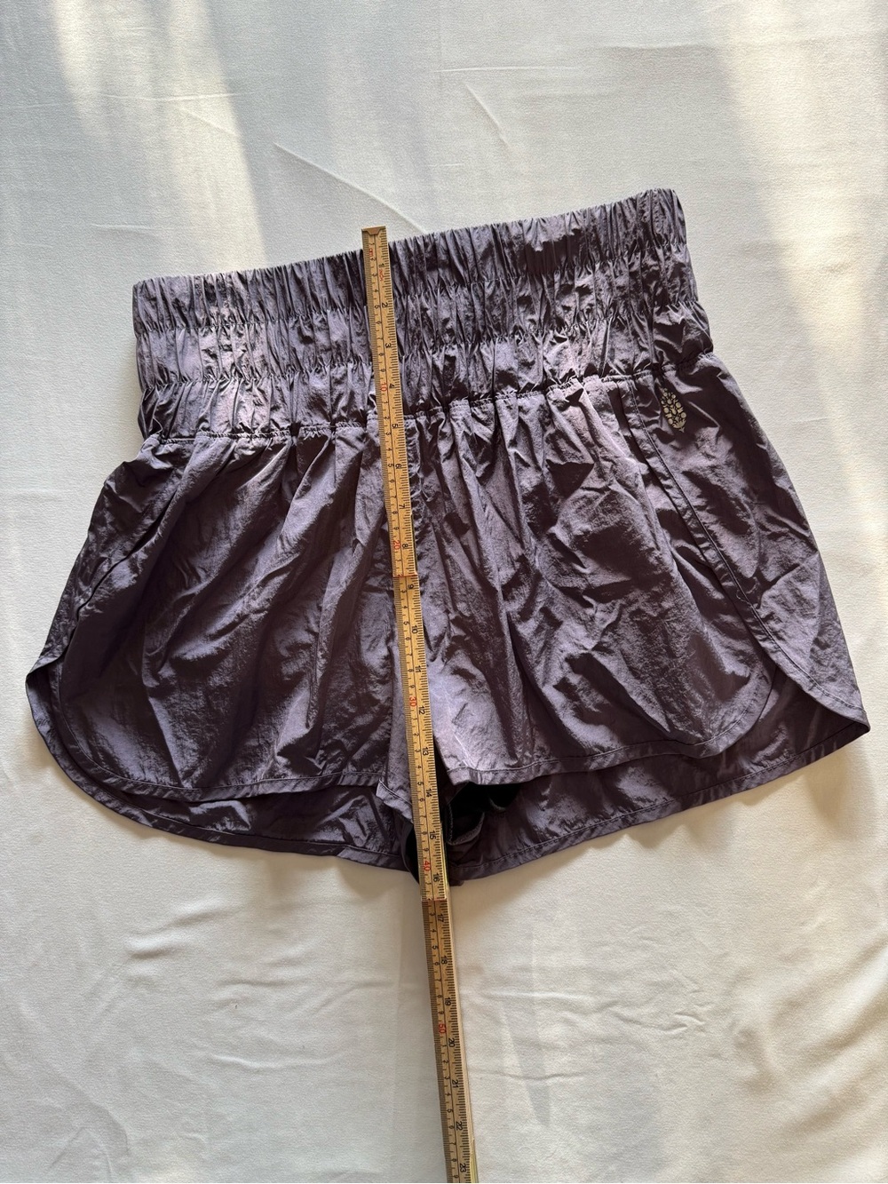 FP Movement by Free People Lavender High-Waist Athletic Shorts